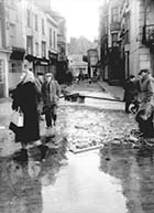 King Street from the Parade after the storm | Margate History